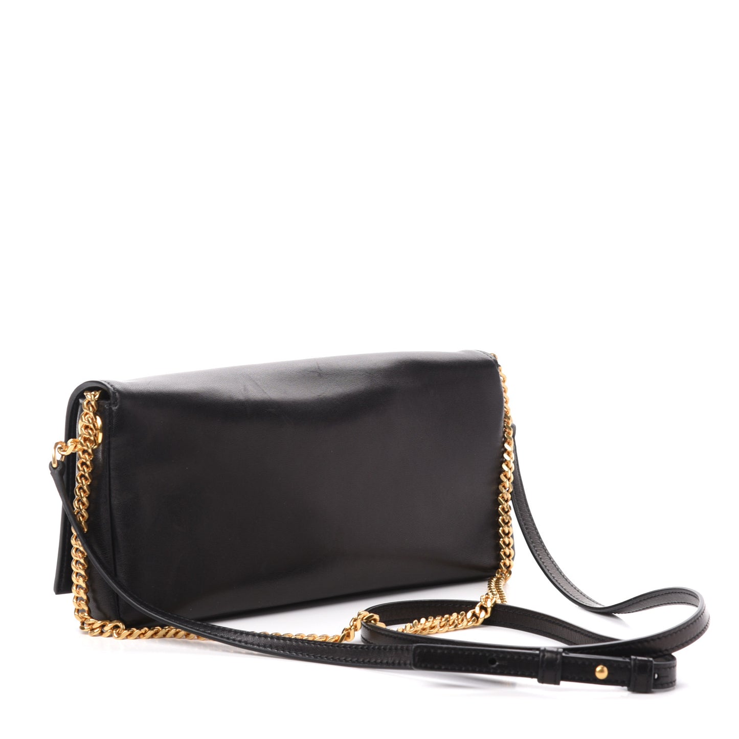 Lambskin Monogram Tassel Kate 99 Black