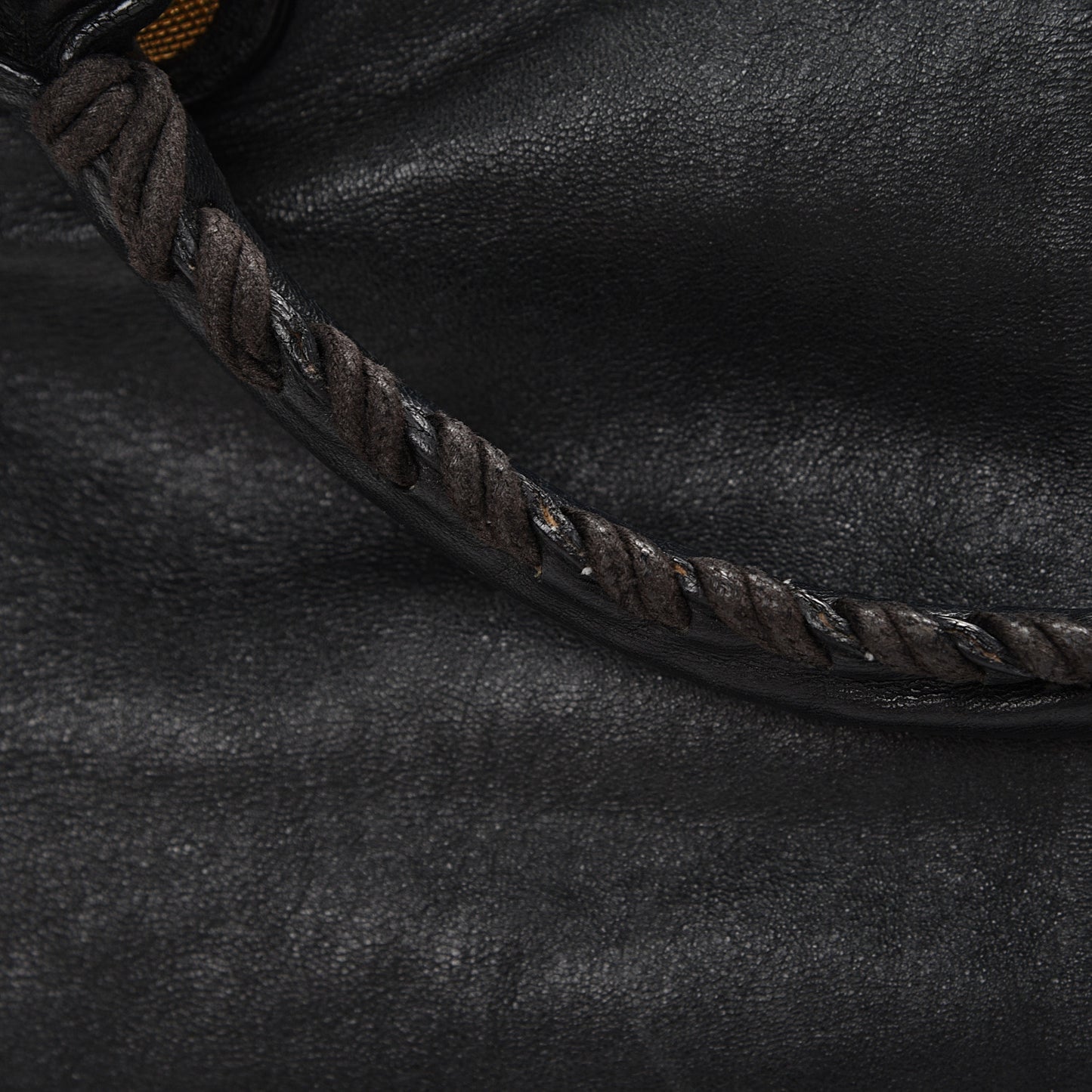 Agneau Giant 21 Gold Hardware Work Black