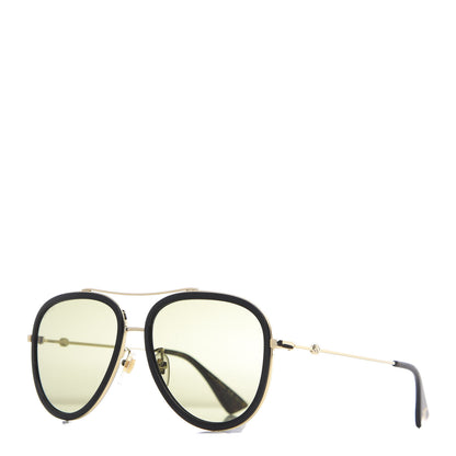 Gucci Web Aviator Sunglasses GG0062S Black 1 of 8