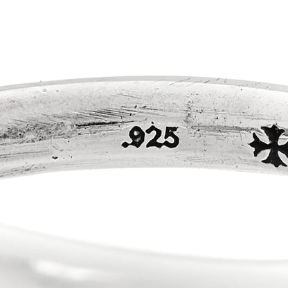 Chrome Hearts Sterling Silver Cross Ball Nail Ring 61 9.5 6 of 7
