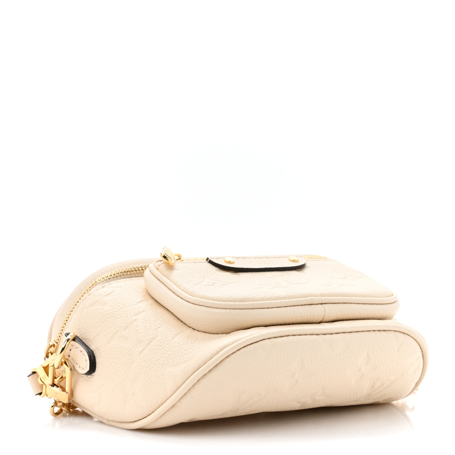 Louis Vuitton LOUIS VUITTON Empreinte Mini Bumbag Cream 4 of 10