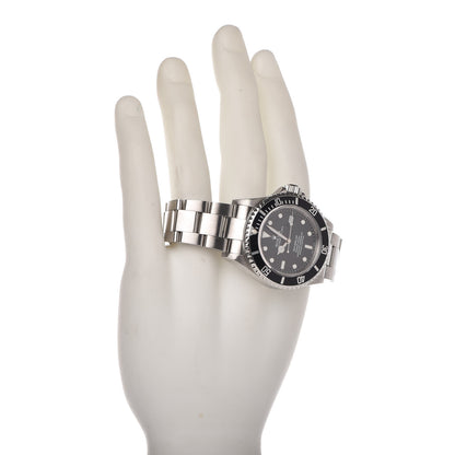 Rolex Stainless Steel 40mm Sea-Dweller Oyster Perpetual Watch Black 16600 2 of 8