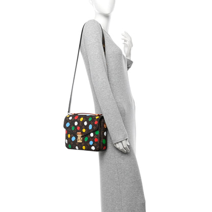 Louis Vuitton LV x YK Monogram Painted Dots Pochette Metis 2 of 10