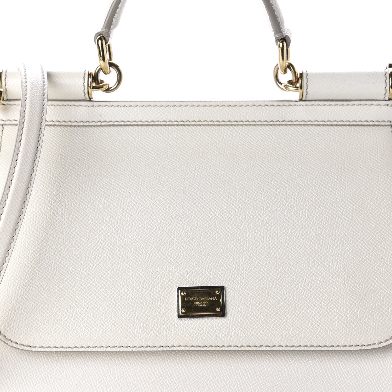 Dolce & Gabbana Dauphine Medium Miss Sicily Satchel White 11 of 11