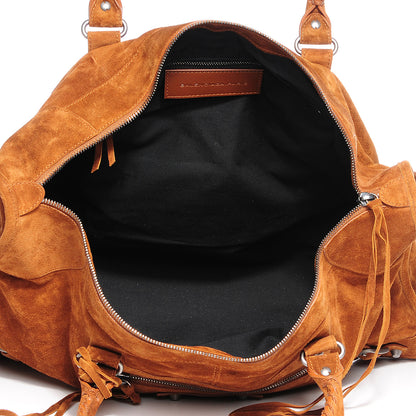 Balenciaga Baby Daim Suede Work Chataigne 10 of 15