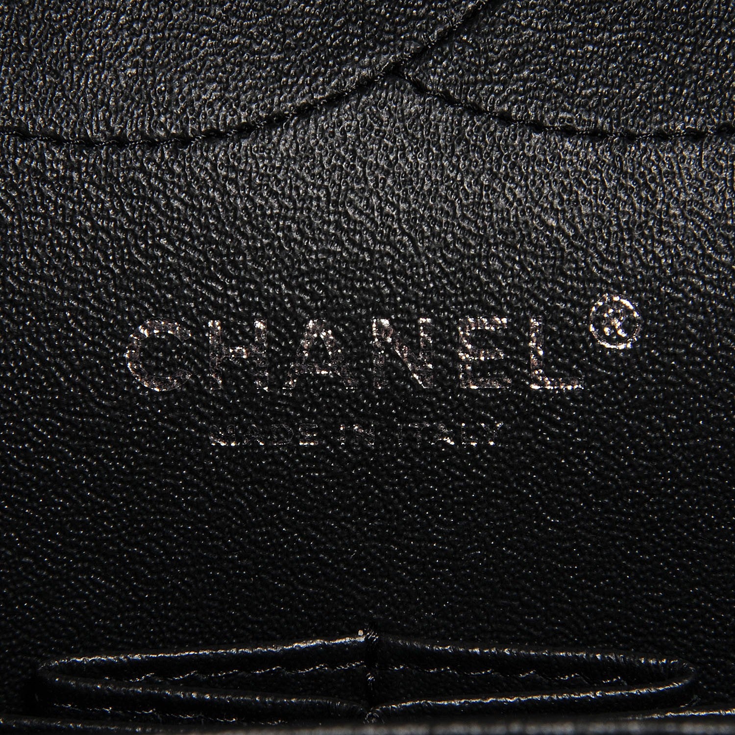 Chanel Lambskin Chevron Quilted Jumbo Double Flap So Black 8 of 9
