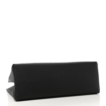 Louis Vuitton Grained Calfskin Lockme Shopper Black 3 of 4