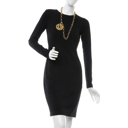 Chanel Medallion Long Chain Necklace Gold 2 of 5