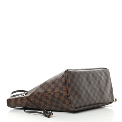 Louis Vuitton Damier Ebene Neo Neverfull MM Rose Ballerine 5 of 13
