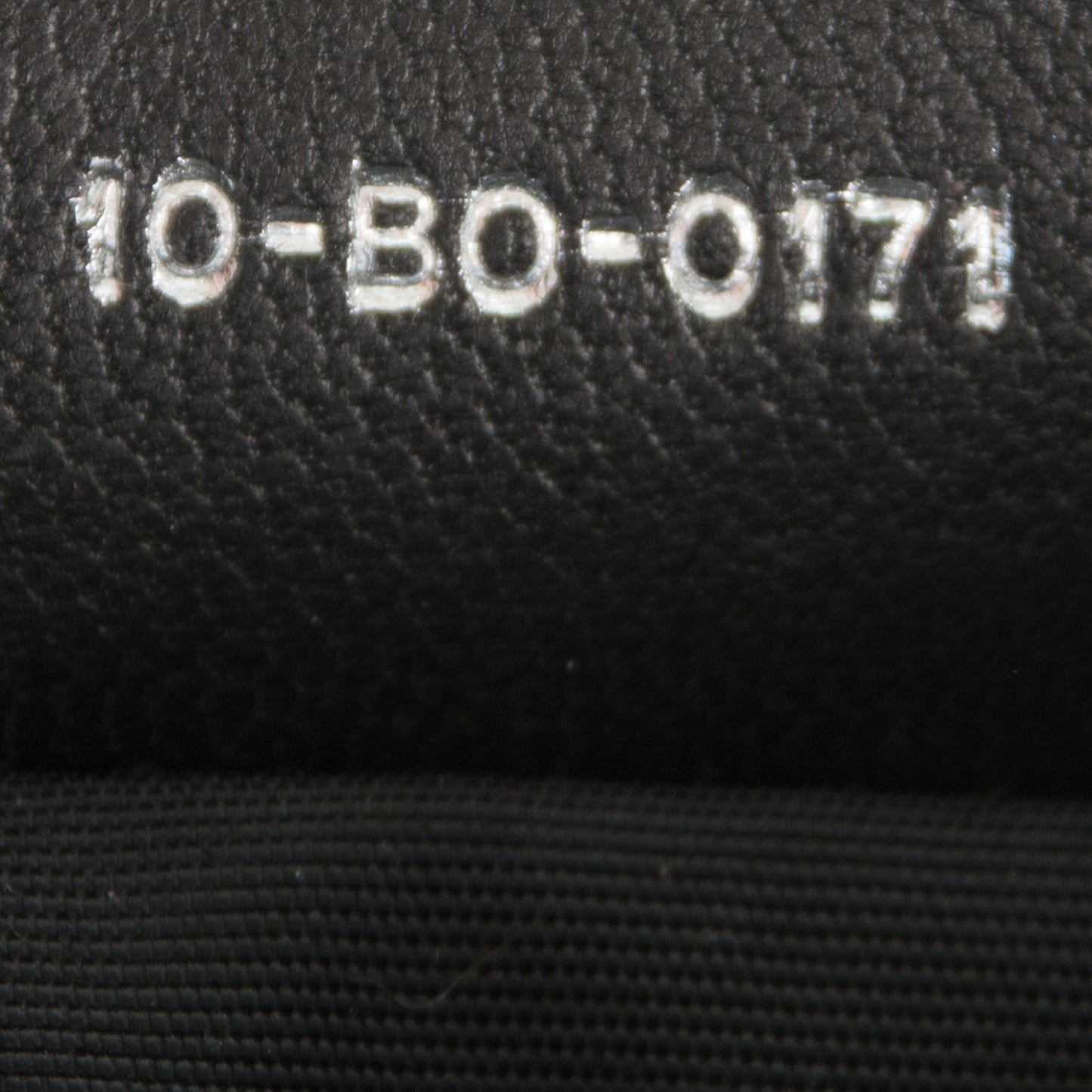 Lambskin Cannage Granville Polochon Black