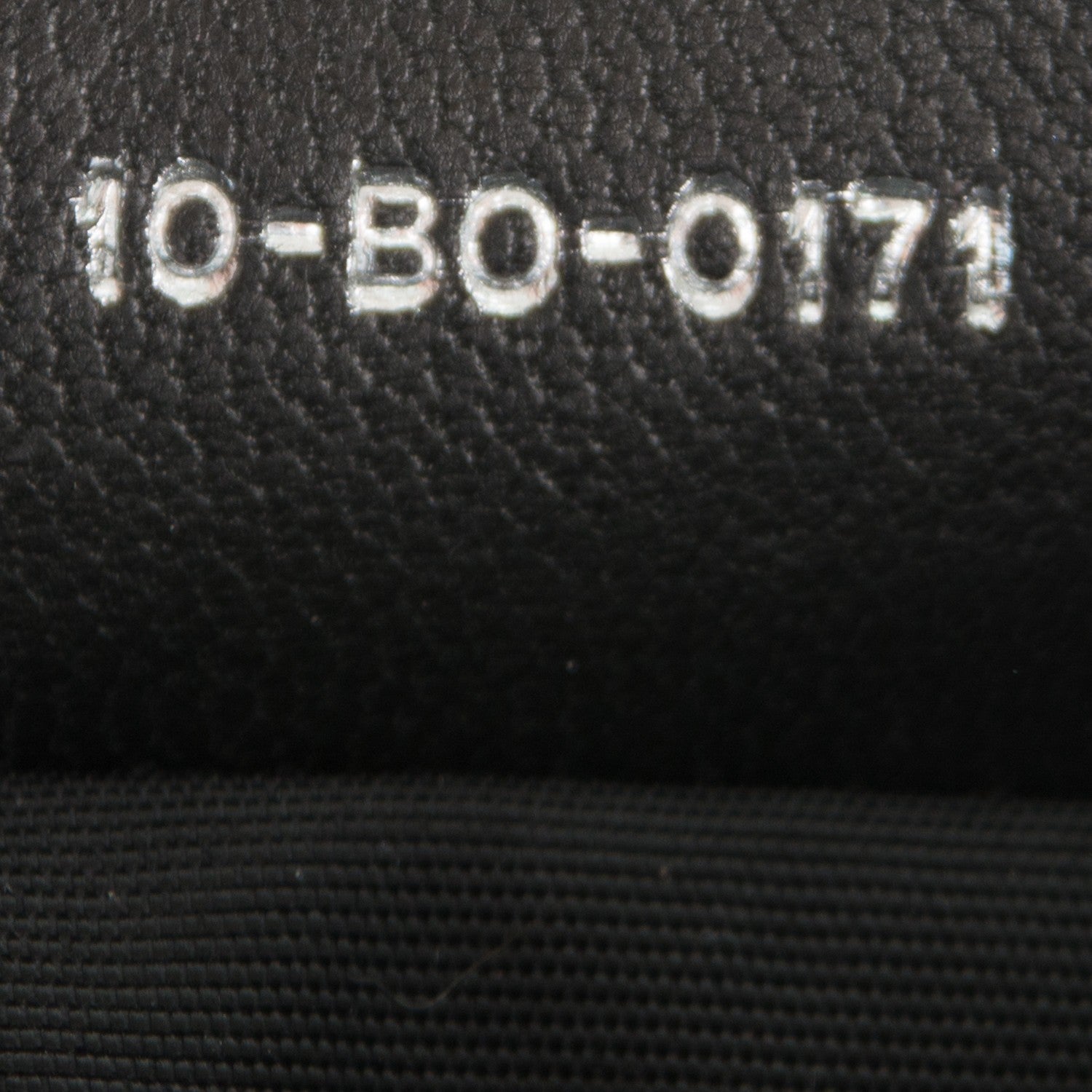 Christian Dior Lambskin Cannage Granville Polochon Black 7 of 7