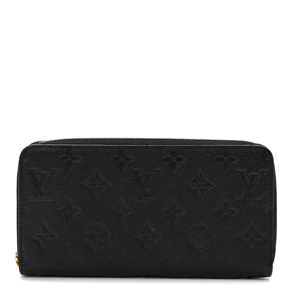 Louis Vuitton Empreinte Zippy Wallet Black 1 of 6