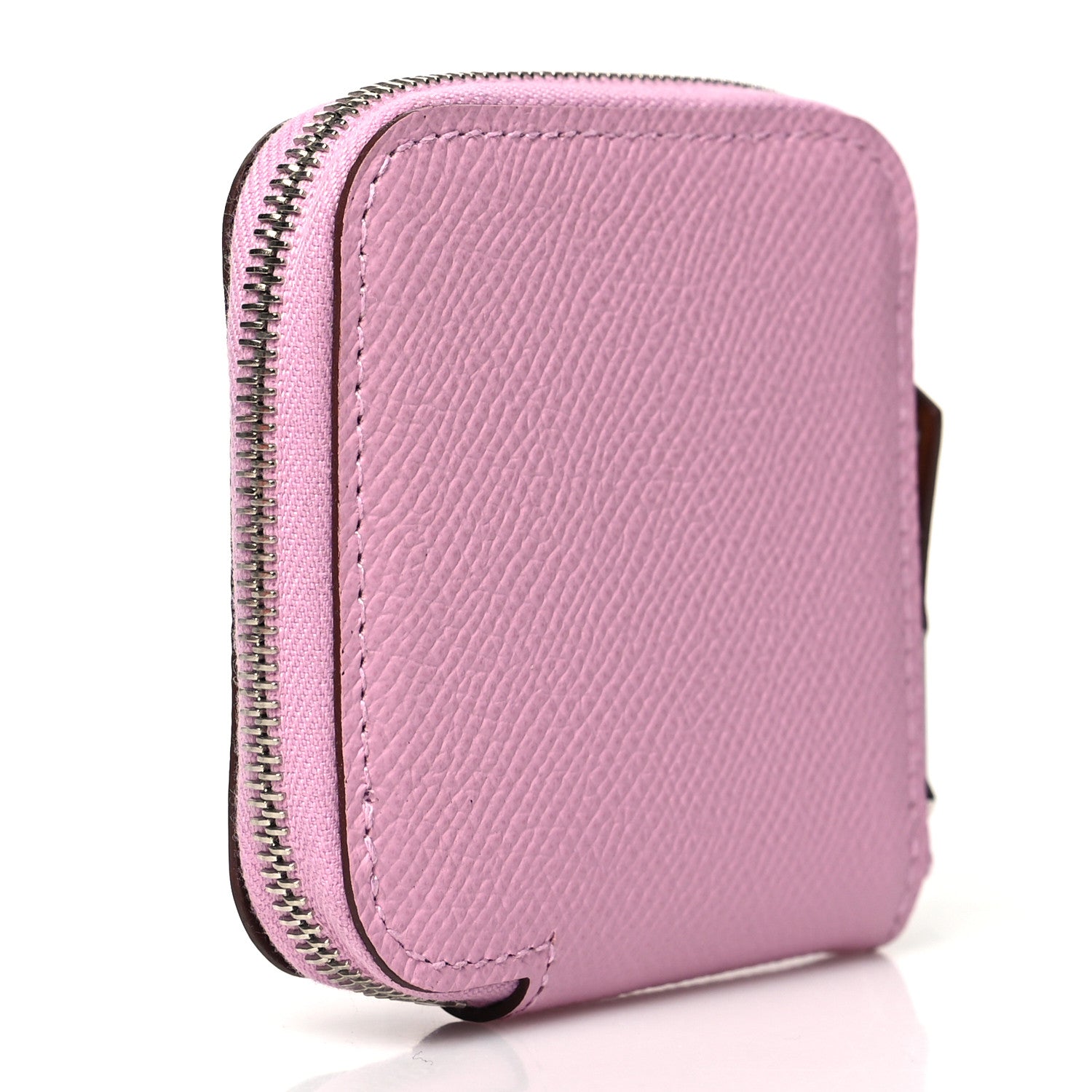 Hermes Epsom Silk'In Coin Purse Mauve Sylvestre 3 of 8