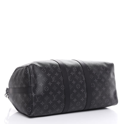 Louis Vuitton Monogram Eclipse Keepall Bandouliere 45 4 of 12