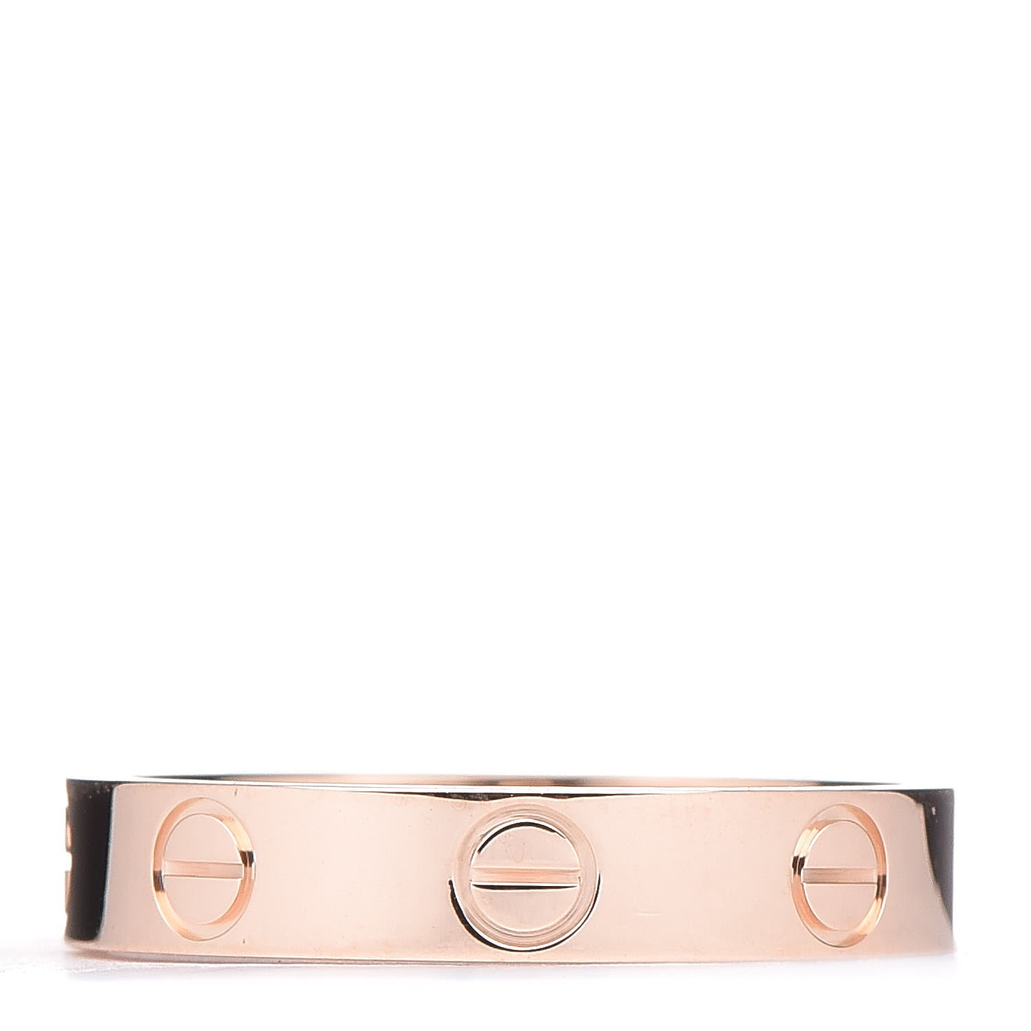 Cartier 18K Pink Gold 3.5mm LOVE Wedding Band Ring 52 6 3 of 5