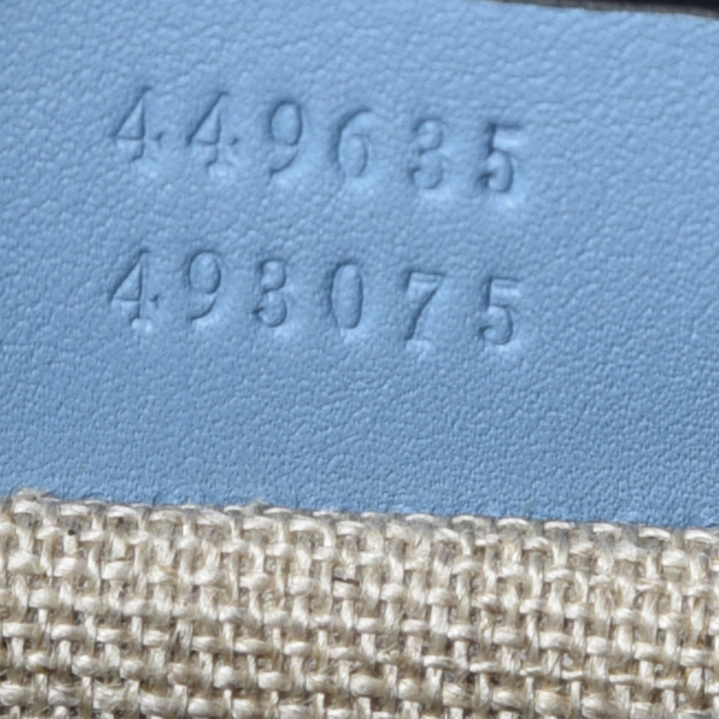 Microguccissima Medium Emily Chain Shoulder Bag Mineral Blue