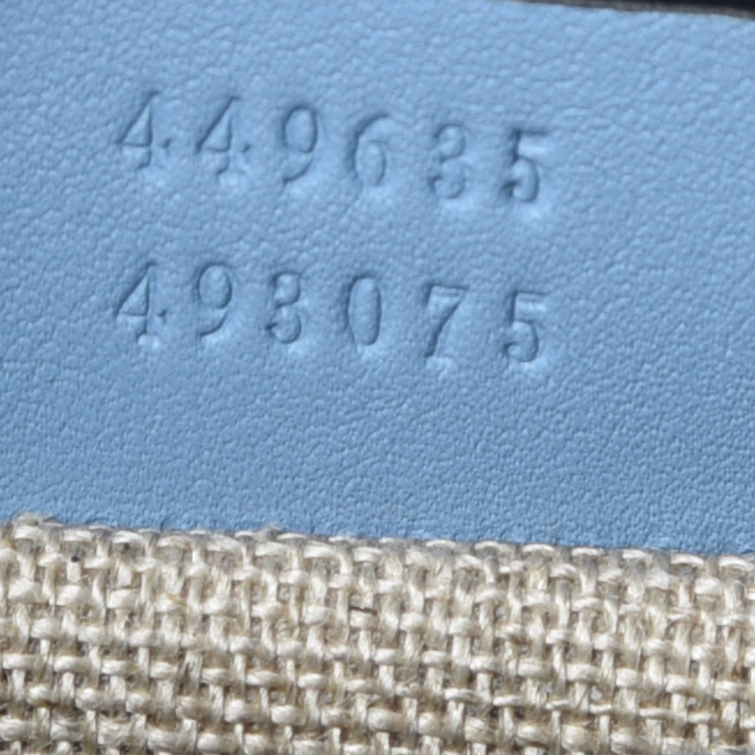Gucci Microguccissima Medium Emily Chain Shoulder Bag Mineral Blue 9 of 9