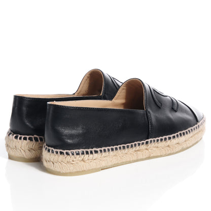 Chanel Lambskin Espadrilles Black 40 4 of 8