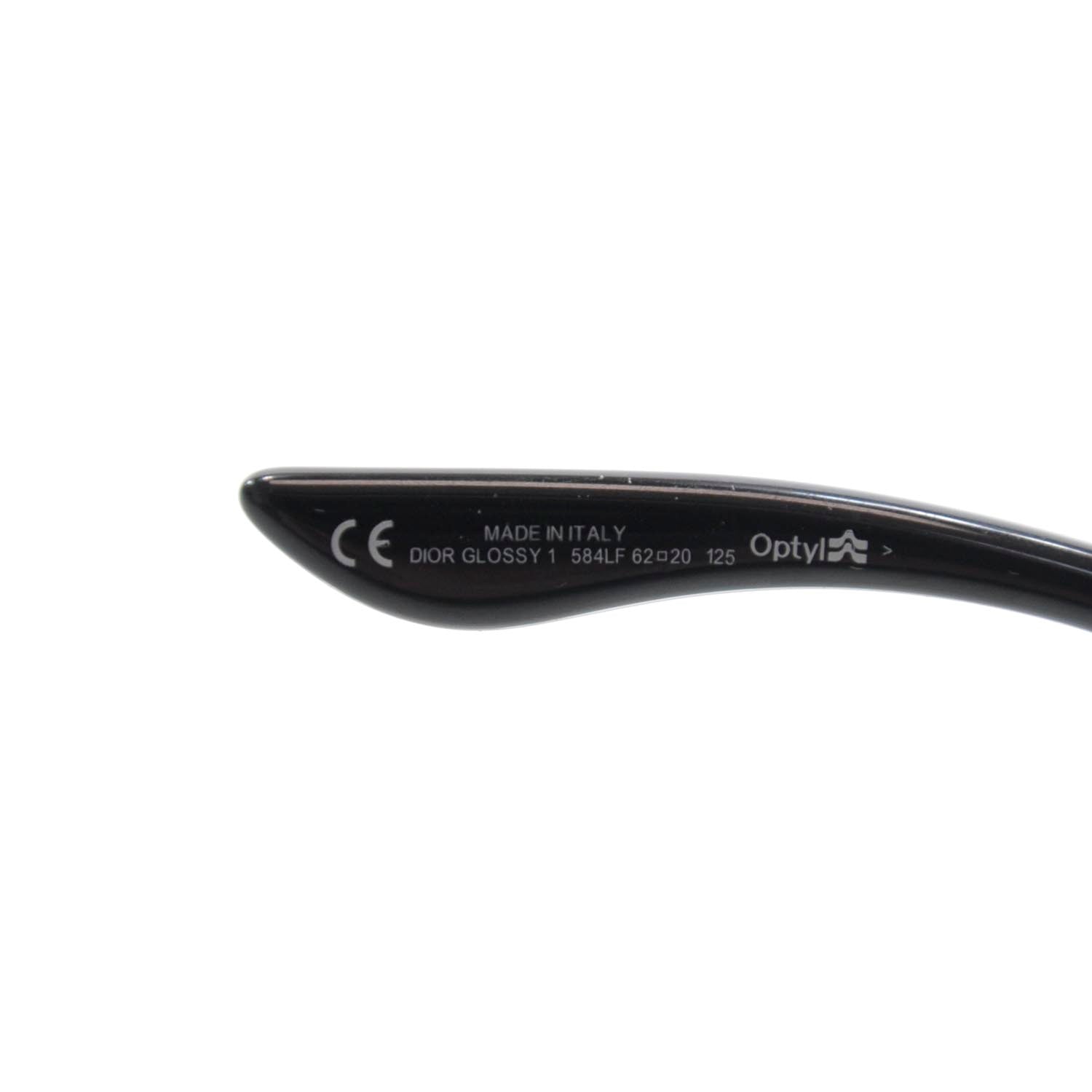 Christian Dior Glossy 1 Sunglasses Black 7 of 8