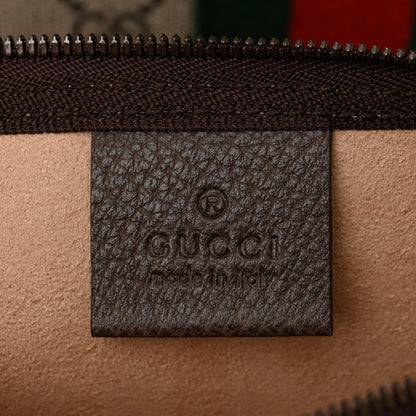 Gucci GG Supreme Monogram Web Large Ophidia Vertical Shopping Tote Brown 6 of 10