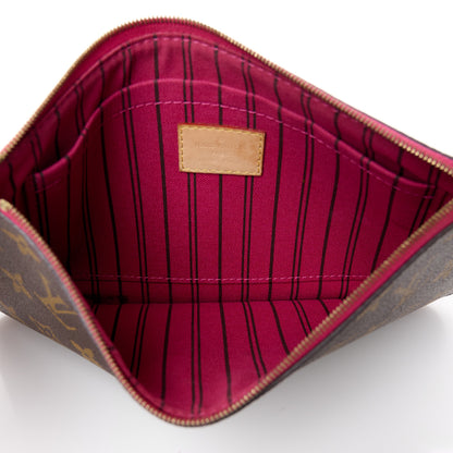 Louis Vuitton Monogram Neverfull MM GM Pochette Pivoine 5 of 9
