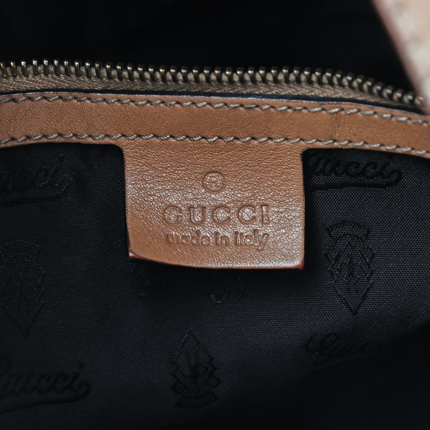 Calfskin Large Jockey Hobo Tan