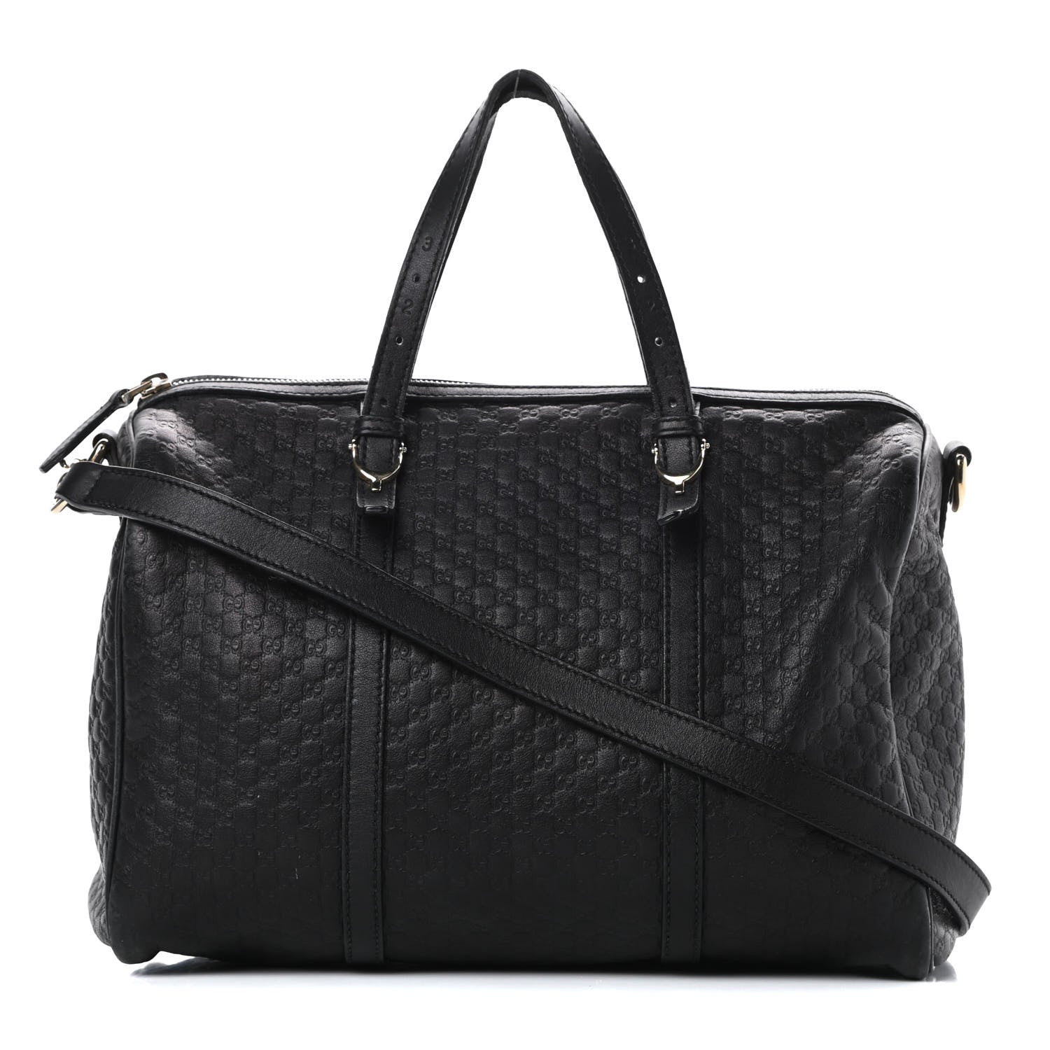 Gucci Soft Microguccissima Medium Nice Boston Black 1 of 19
