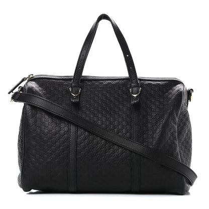 Gucci Soft Microguccissima Medium Nice Boston Black 1 of 19