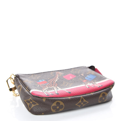 Louis Vuitton Monogram 2017 Christmas Animation Mini Pochette Accessories 4 of 9