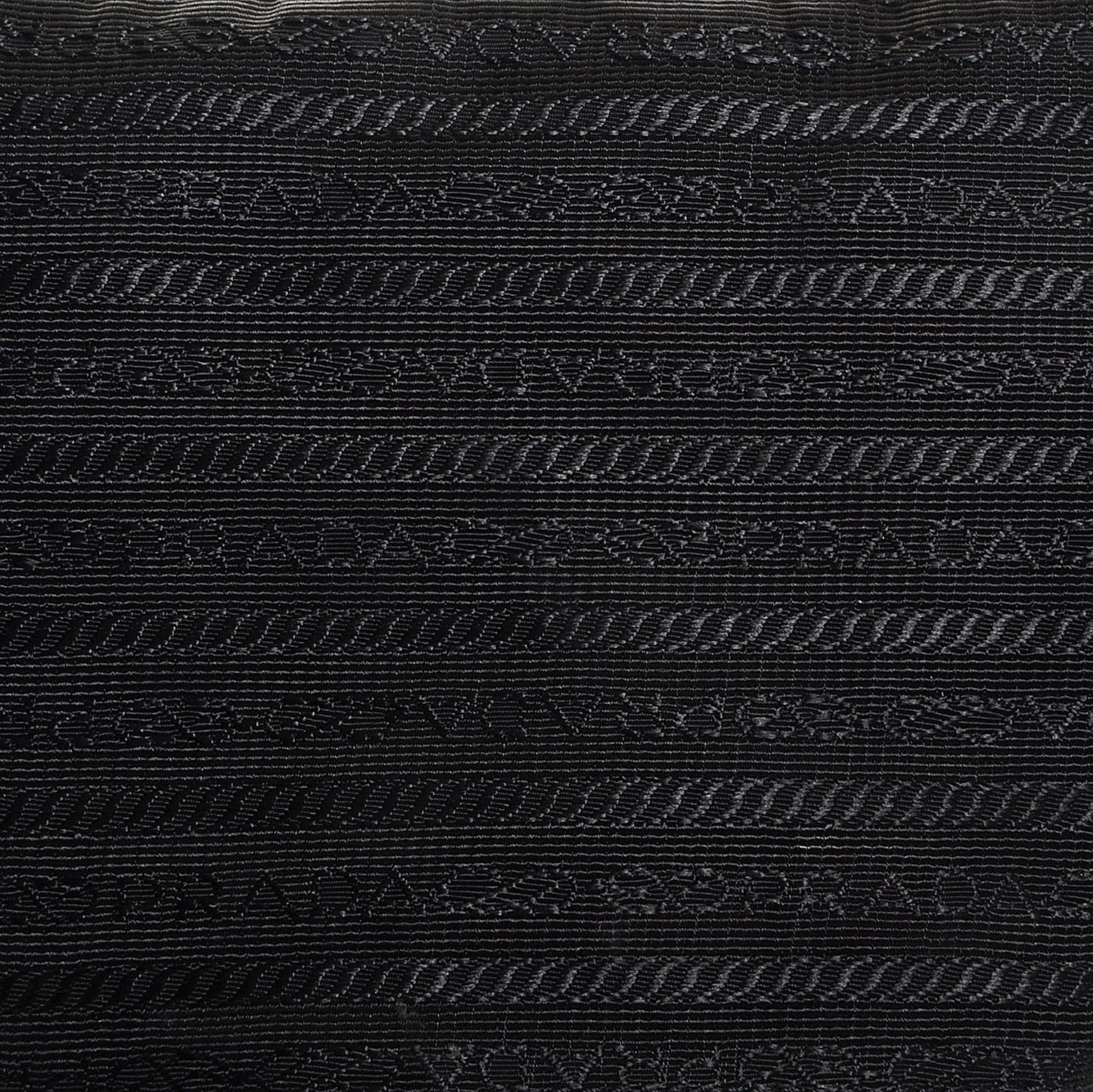 Tessuto Nylon Saffiano Skull Cosmetic Pouch Nero Black