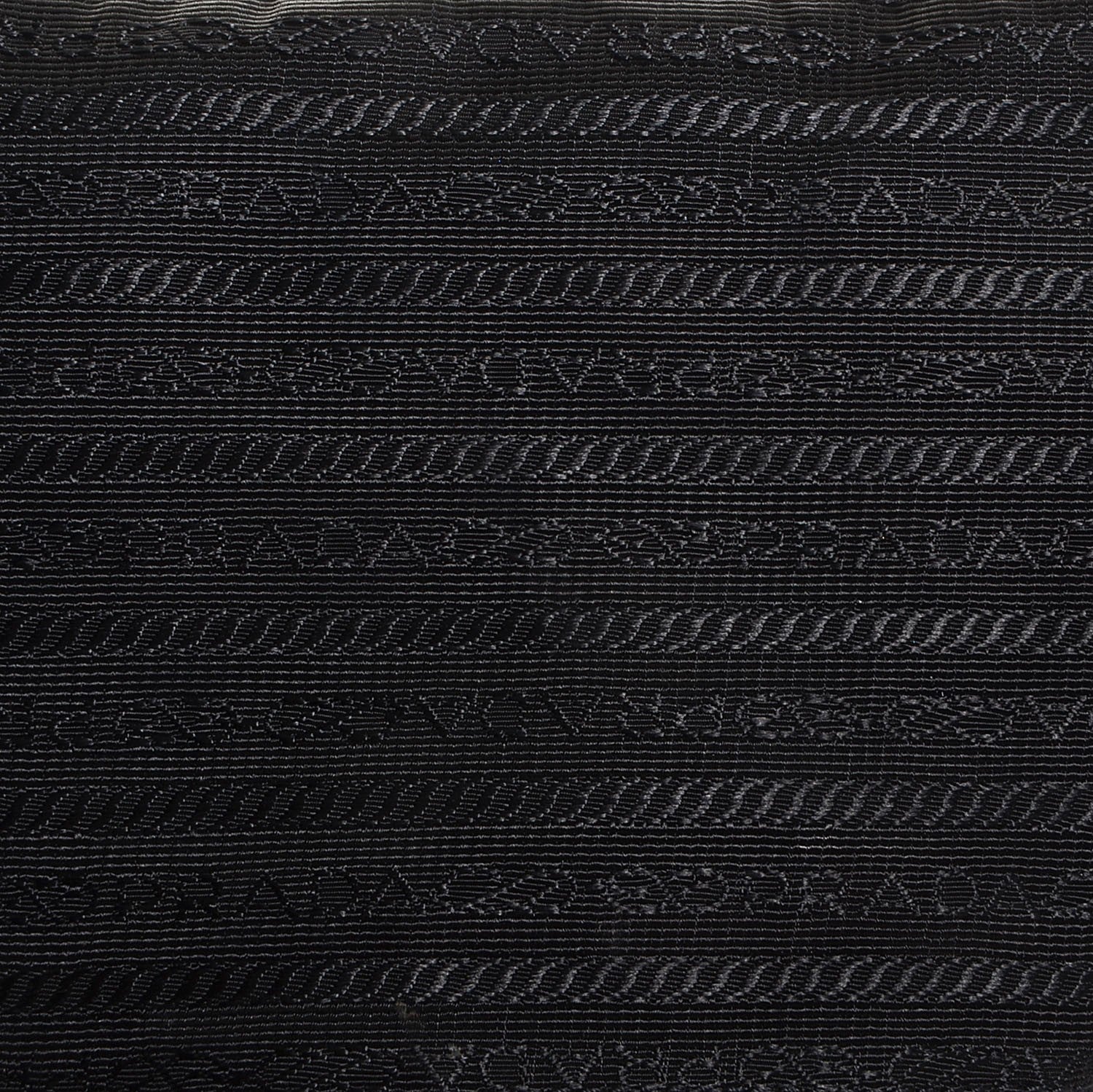 Prada Tessuto Nylon Saffiano Skull Cosmetic Pouch Nero Black 8 of 10