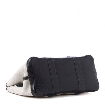 Hermes Twill D H Negonda Garden Party 36 MM Ecru Black 4 of 10