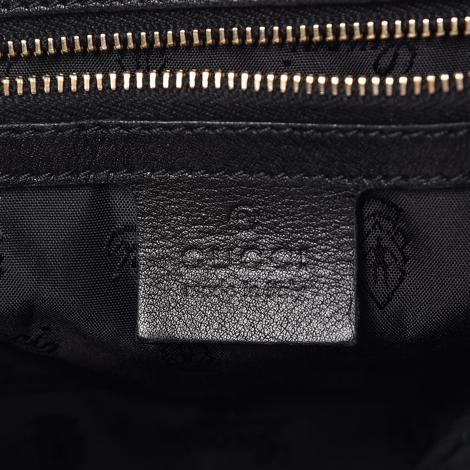 Gucci Calfskin Medium Hysteria Hobo Black 6 of 8