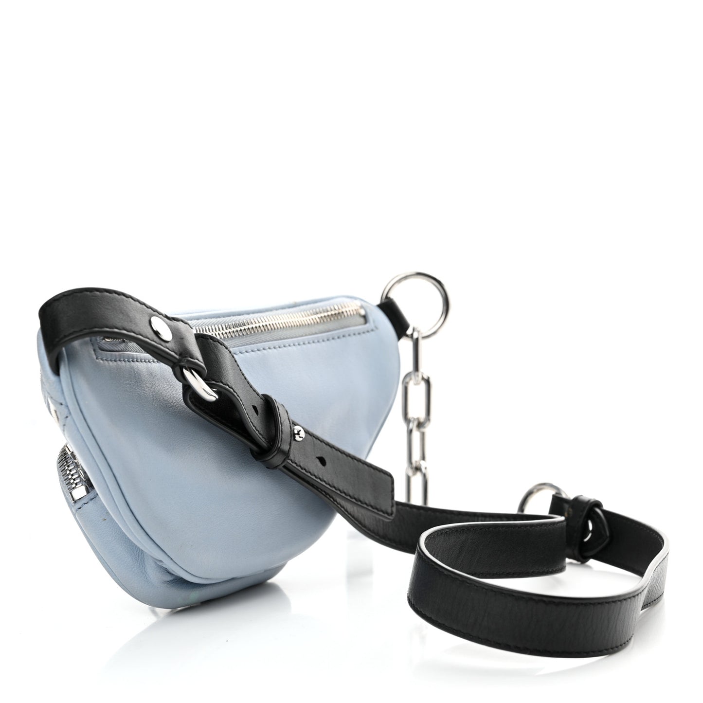 Lambskin Mini Attica Belt Bag Light Blue