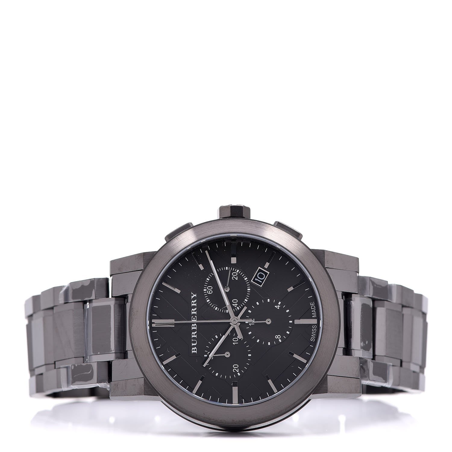 Burberry PVD Stainless Steel 42mm Chronograph Quartz Watch Black BU9354 3 of 7