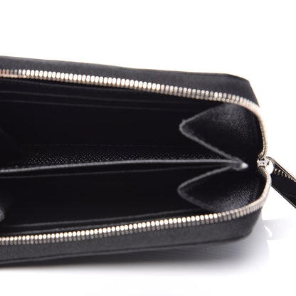 Louis Vuitton Epi Zippy Coin Purse Black 6 of 7
