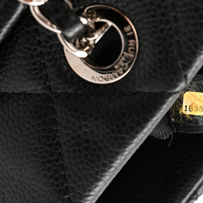 Chanel Caviar Quilted CC Timeless Soft Tote Black 8 of 12