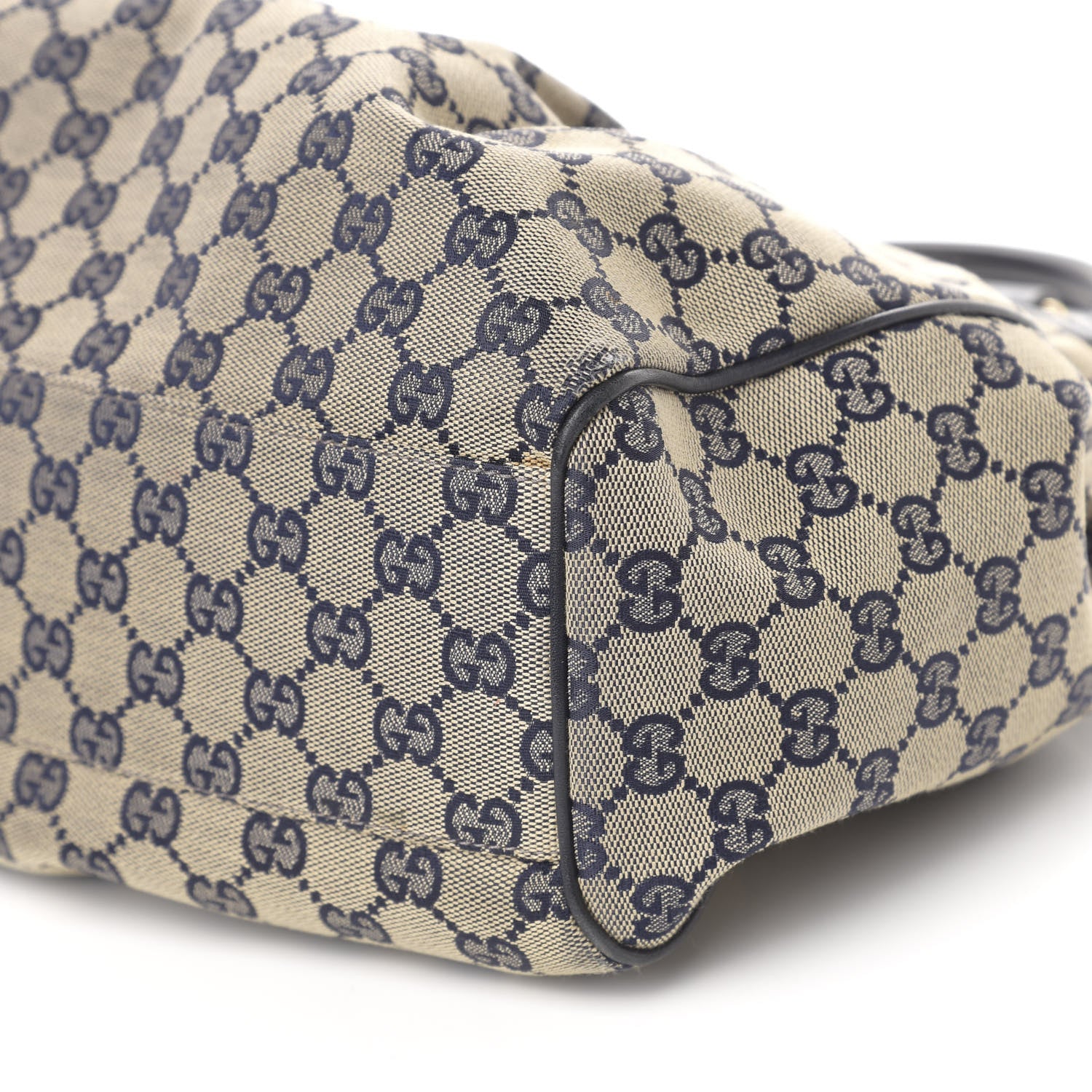 Gucci Monogram Medium Sukey Tote Navy 9 of 10