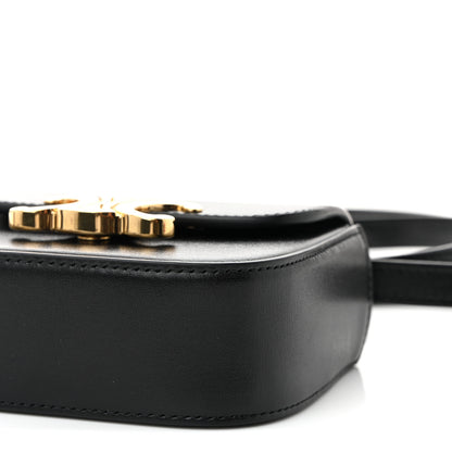 Celine Shiny Calfskin Mini Triomphe Black 10 of 11
