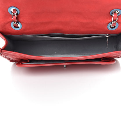 Chanel Caviar Quilted Medium French Riviera Flap Red 5 of 11