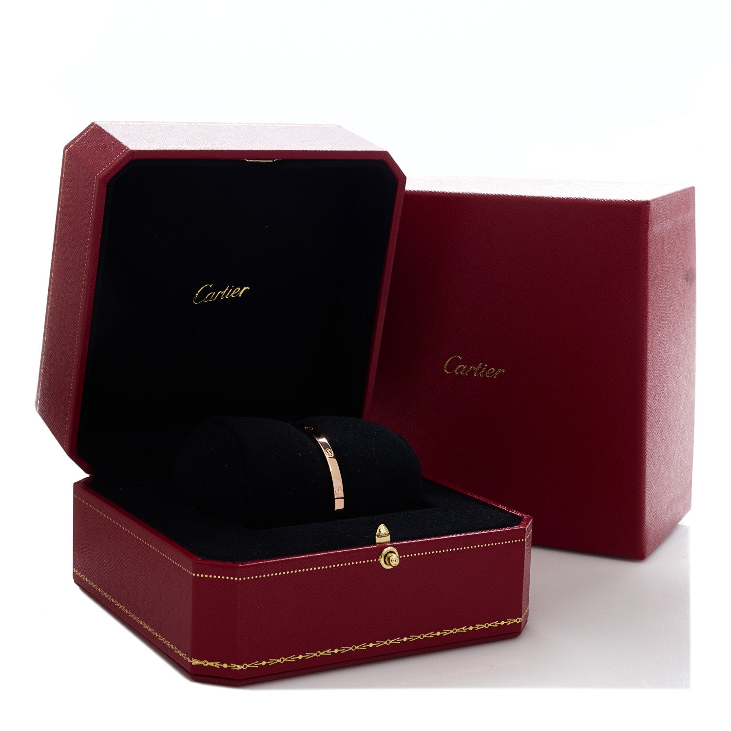 Cartier 18K Pink Gold Small LOVE Bracelet 17 4 of 4