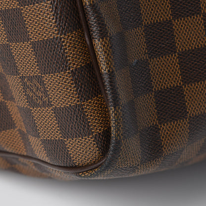 Louis Vuitton Damier Ebene Keepall Bandouliere 55 14 of 17