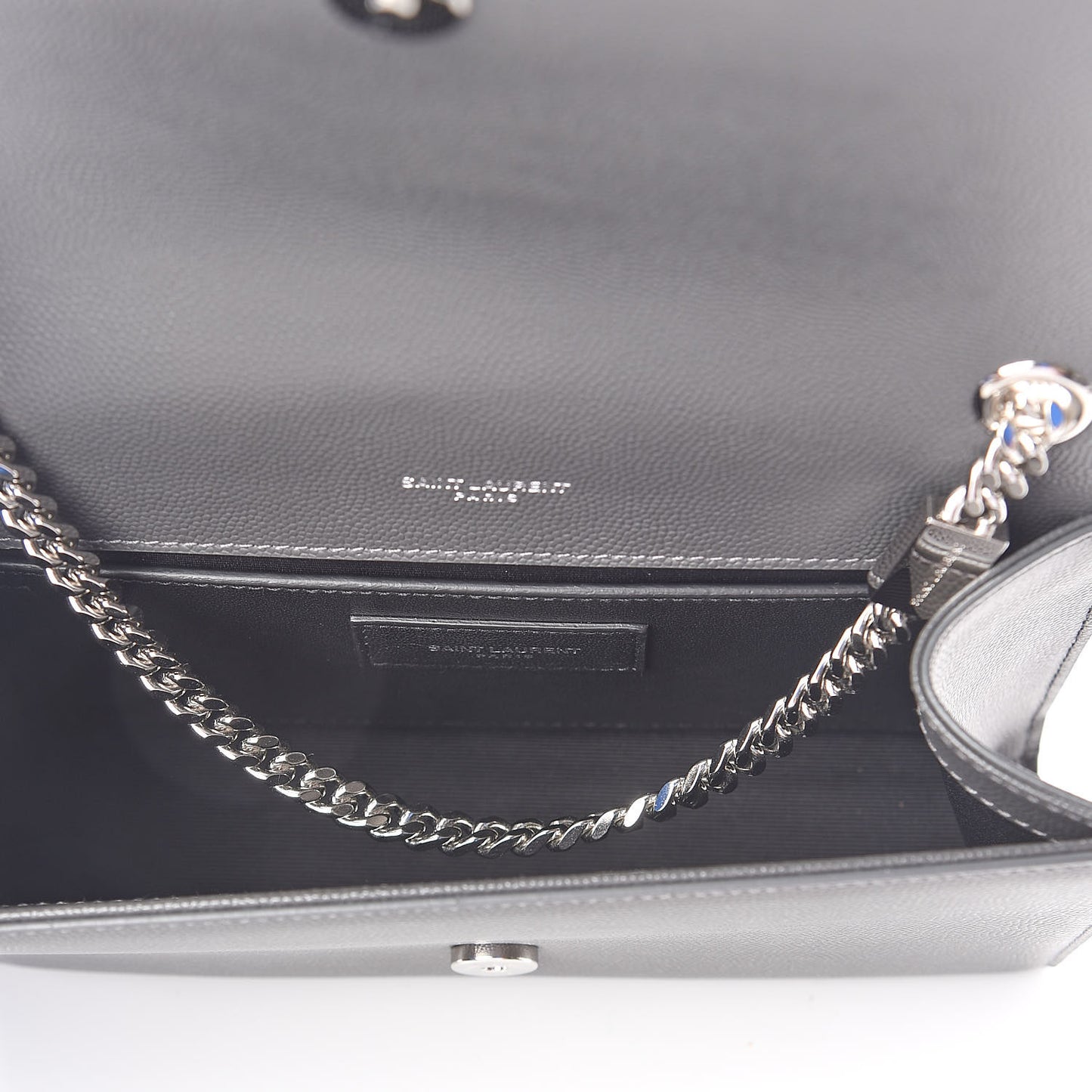 Grain De Poudre Small Monogram Kate Satchel Storm