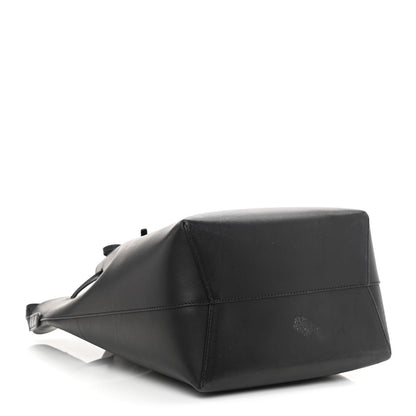 Mansur Gavriel Vegetable Tanned Calfskin Bucket Bag Black Dolly 5 of 12