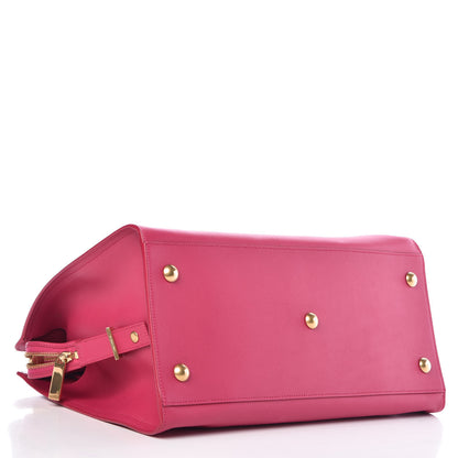 Saint Laurent Calfskin Medium Classic Y Cabas Fuchsia 4 of 11