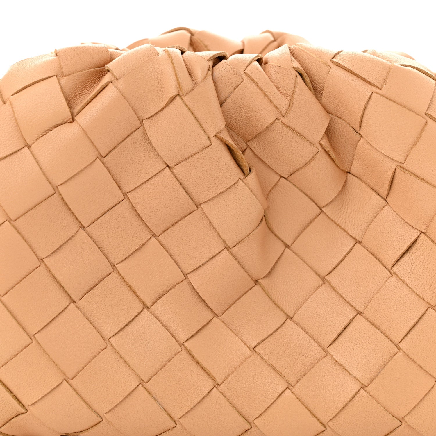 Bottega Veneta Nappa Intrecciato The Mini Pouch Almond 8 of 10