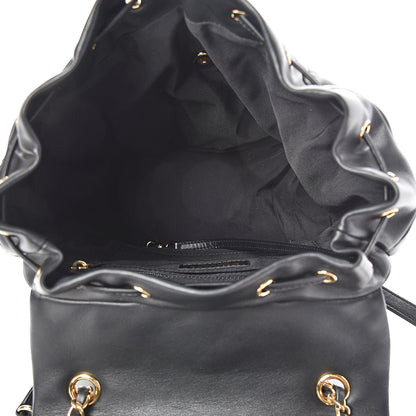 Chanel Calfskin Quilted Large Urban Spirit Backpack Black 4 of 10