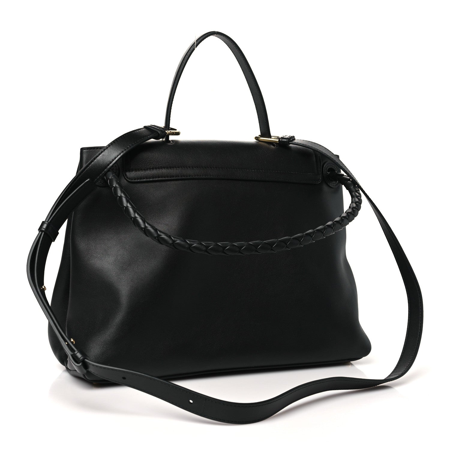 Bottega Veneta Silky Calfskin Medium Ciao Ciao Black 3 of 10