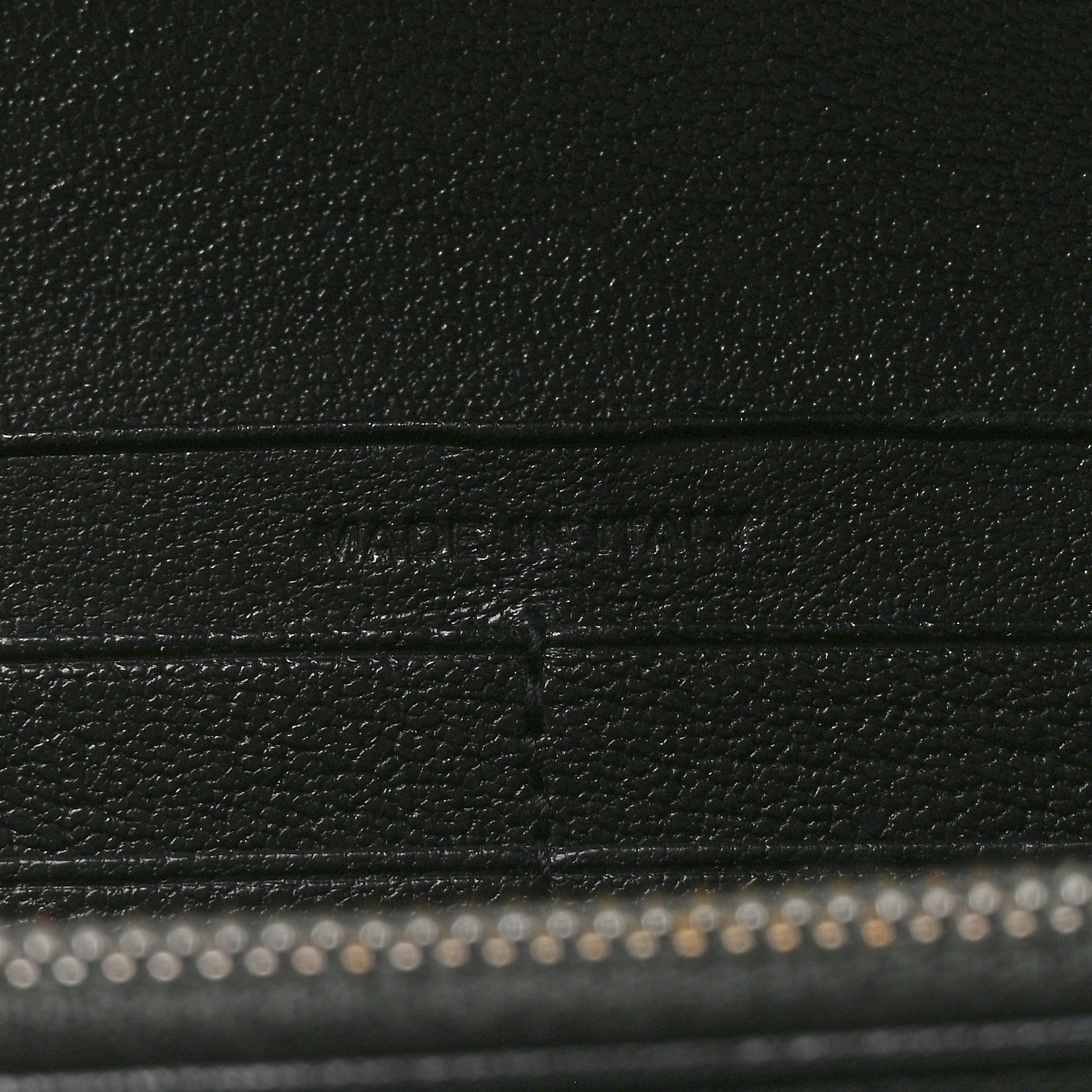 Saint Laurent Lambskin Mixed Matelasse Quilted Large Monogram Envelope Wallet Black 6 of 7