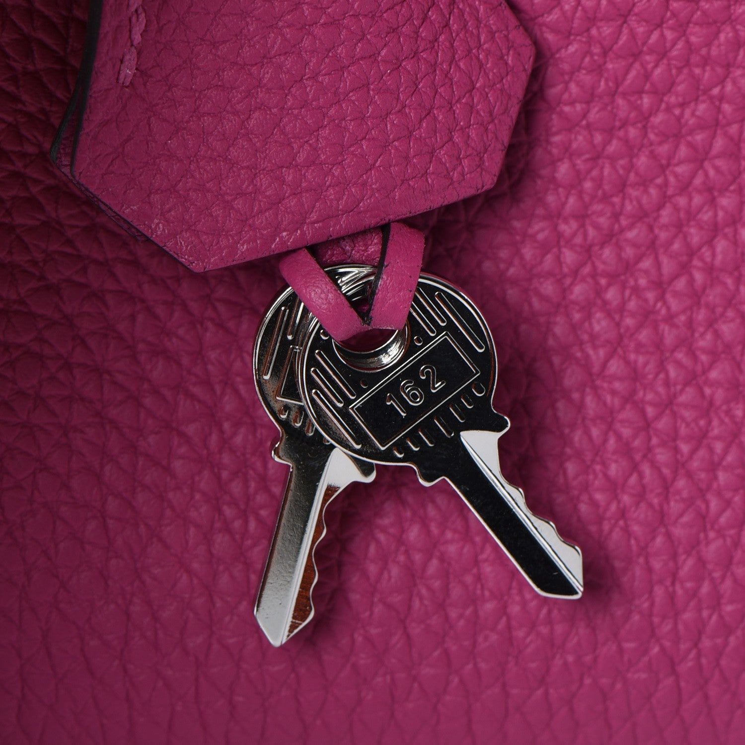 Hermes Togo Birkin 25 Rose Pourpre 36 of 38